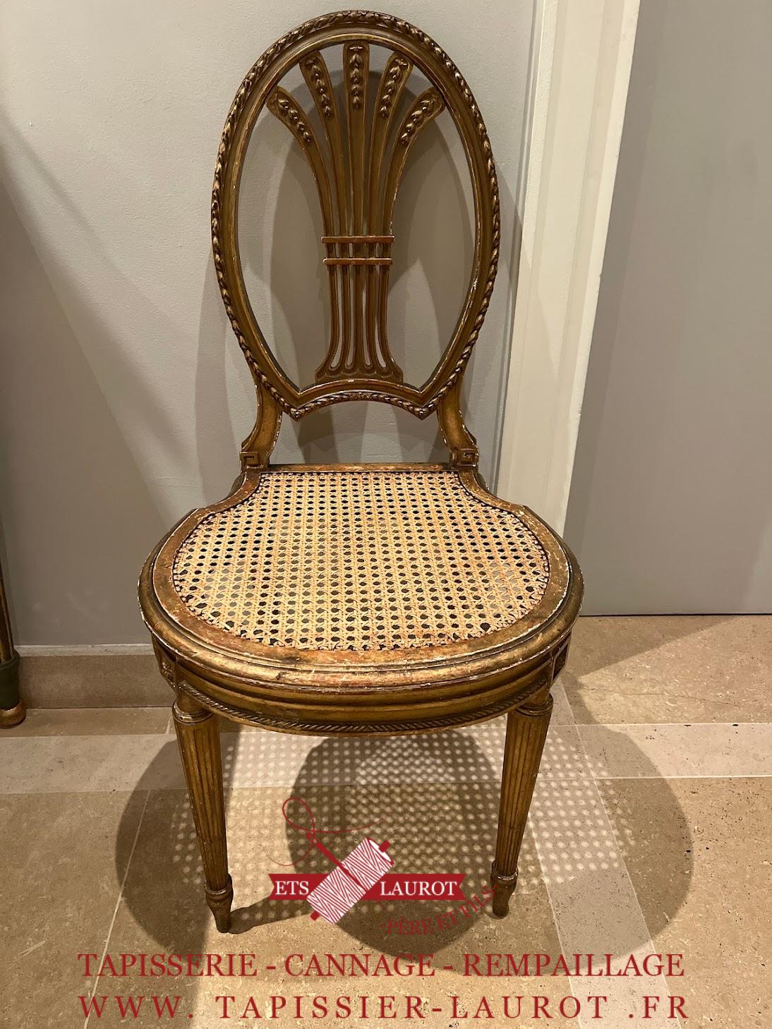 tapissier Oise 60 11 cannage de cahises à senlis 60