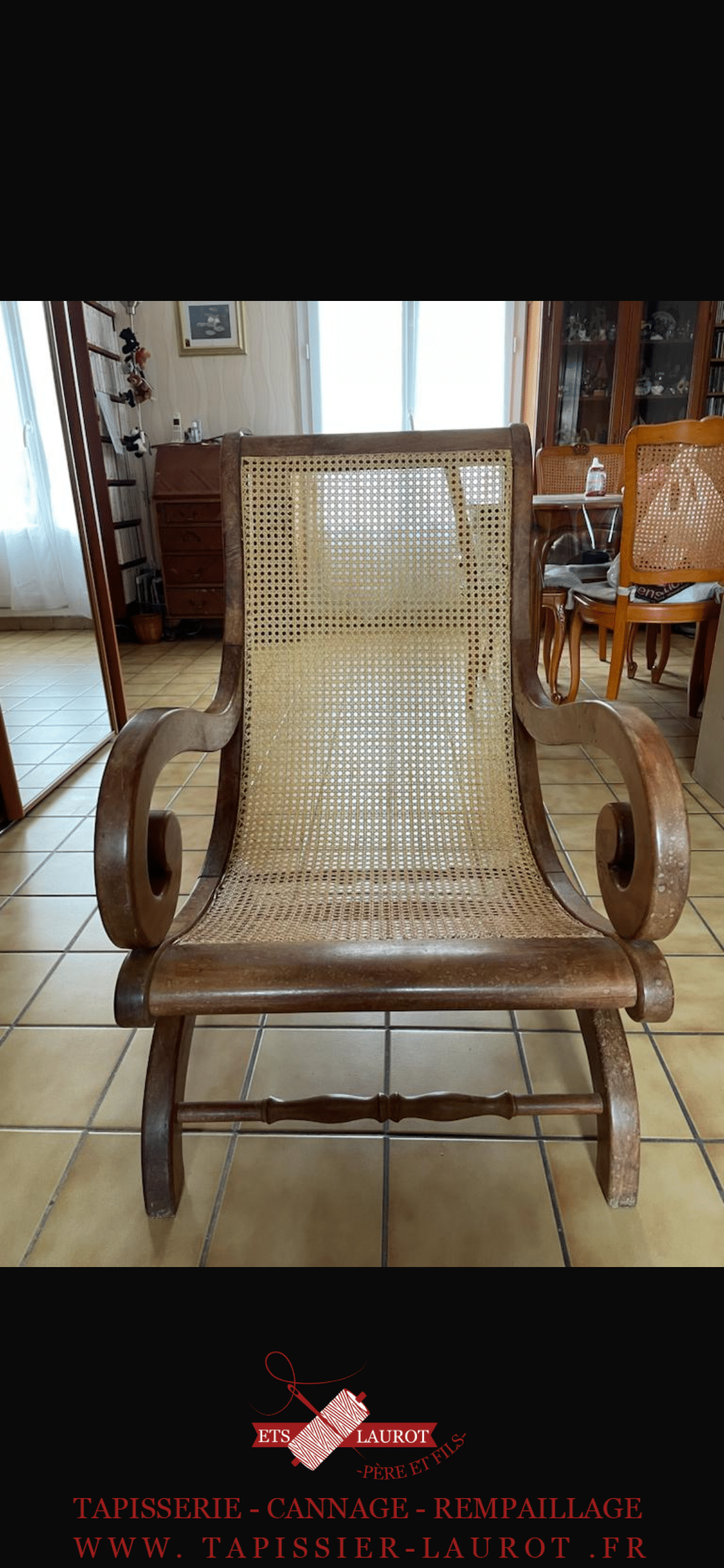 Chaise B32 (Cesca, Marcel Breuer) 22 Restauration Chaises cannage