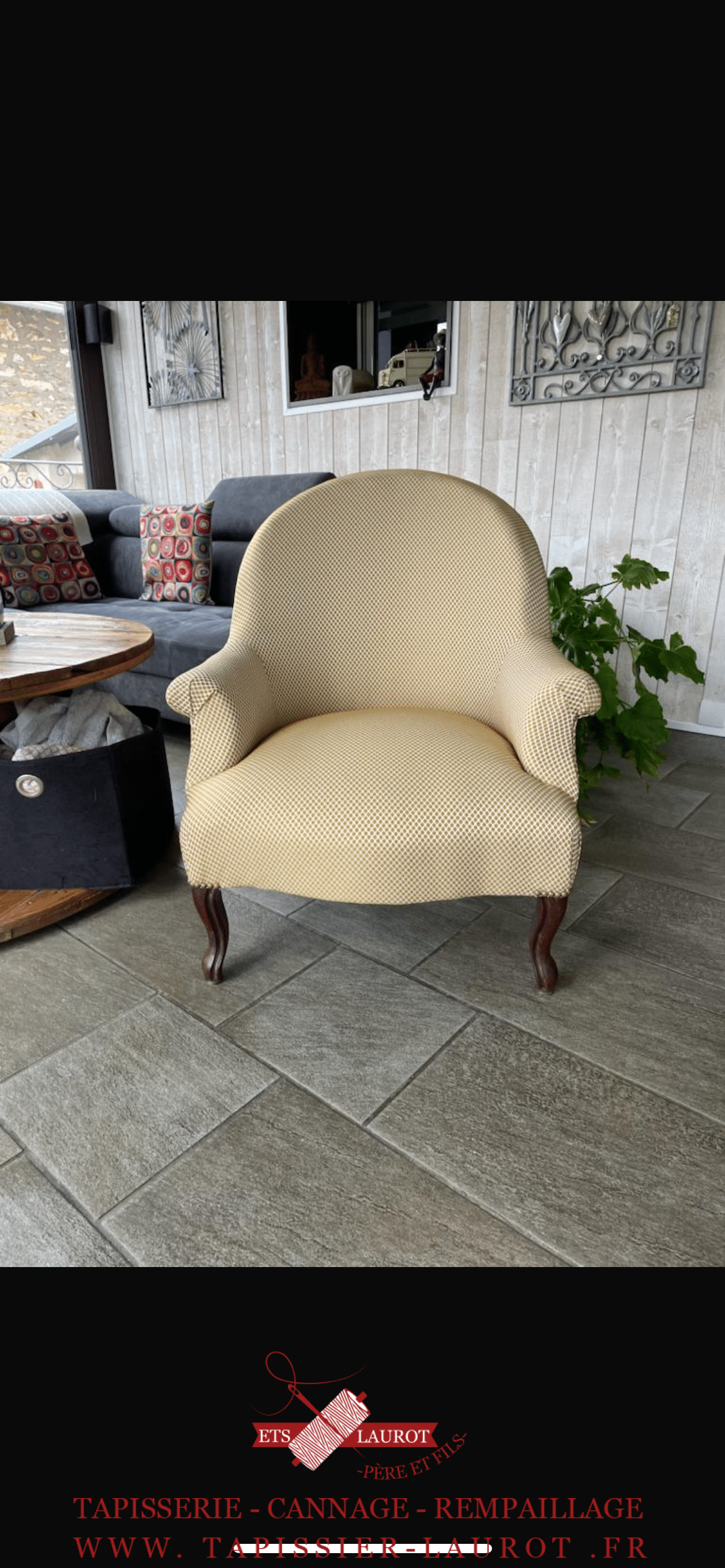 Restauration fauteuils à Paris