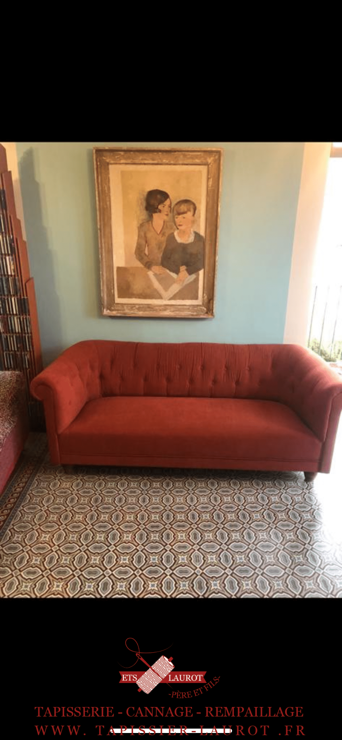 Tapissier ile de France paris 24 Rénovation de canapé à Aigremont (78240)