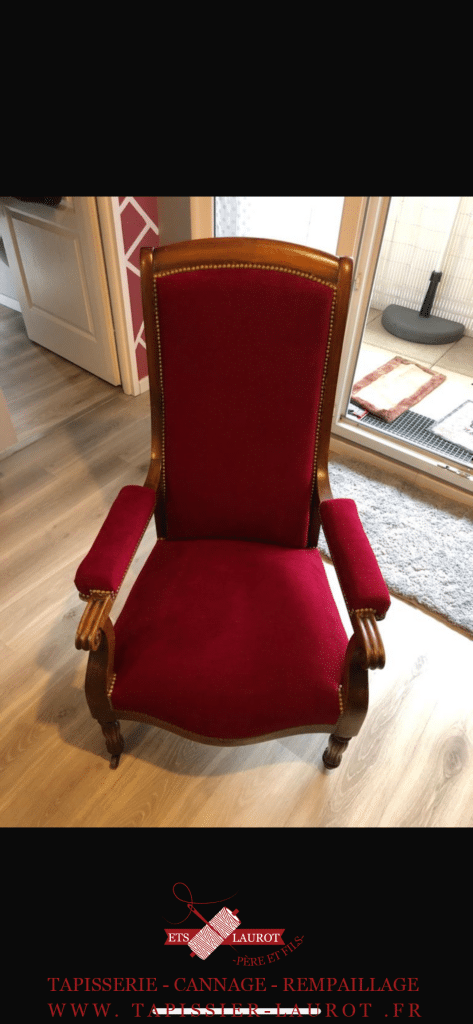 Restauration et réparation de fauteuil à Avernes (95450)