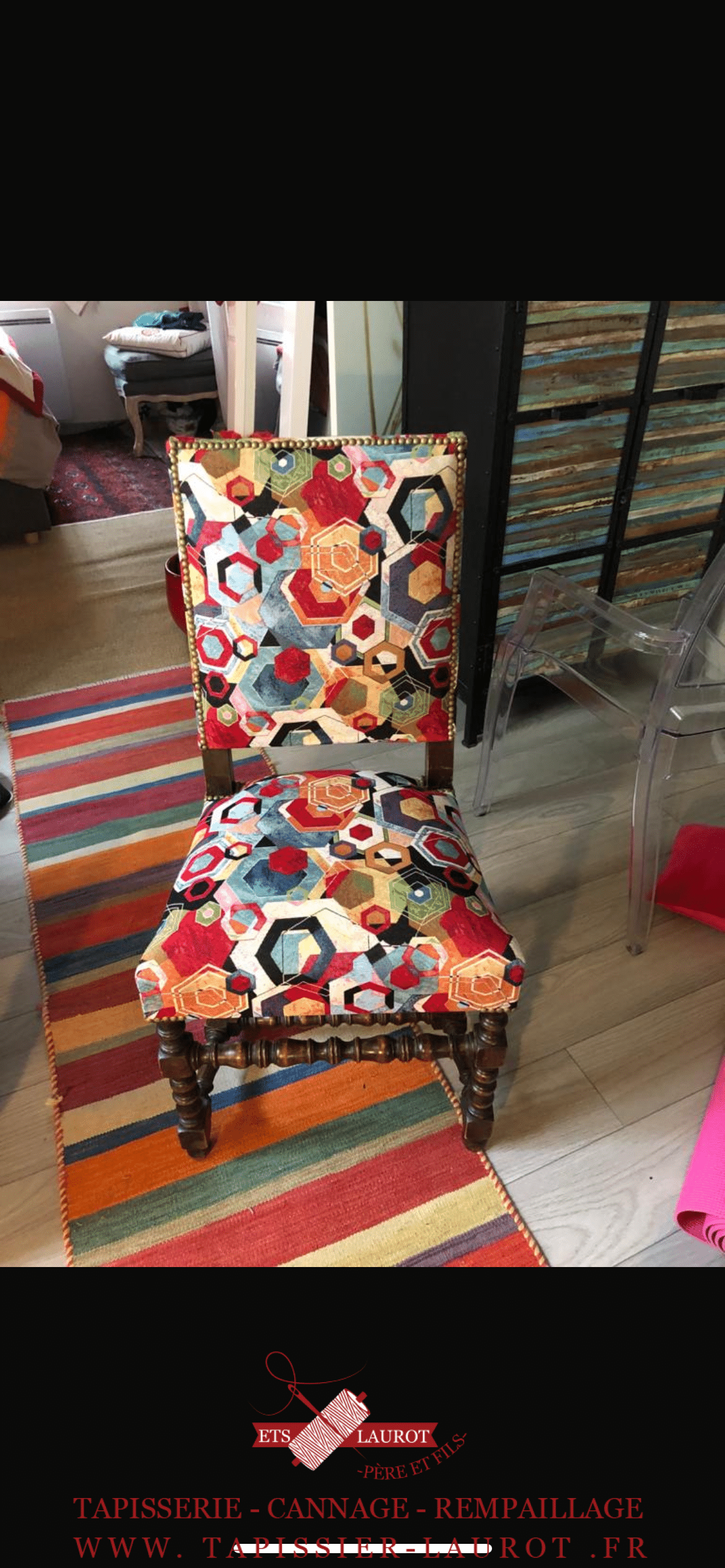 Réfection et restauration de cannage chaises 48 Restauration de chaise à Le Plessis-Luzarches (95270)