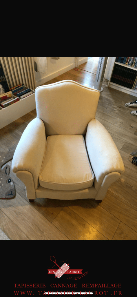 Restauration de fauteuil à Asnières-sur-Seine 92