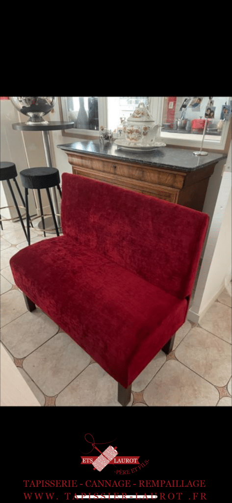 Restauration de canapé à Montrouge 92