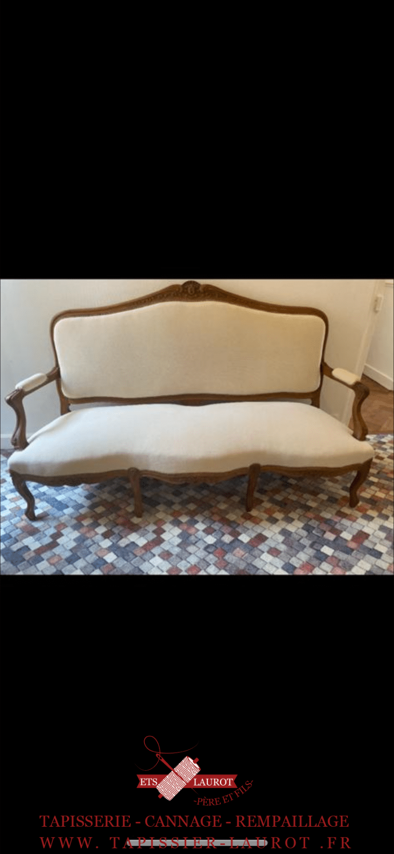 Restauration de canapé