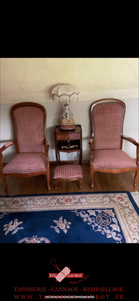 Restauration de fauteuil à Meudon 92