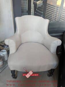 Restauration fauteuils Gisors