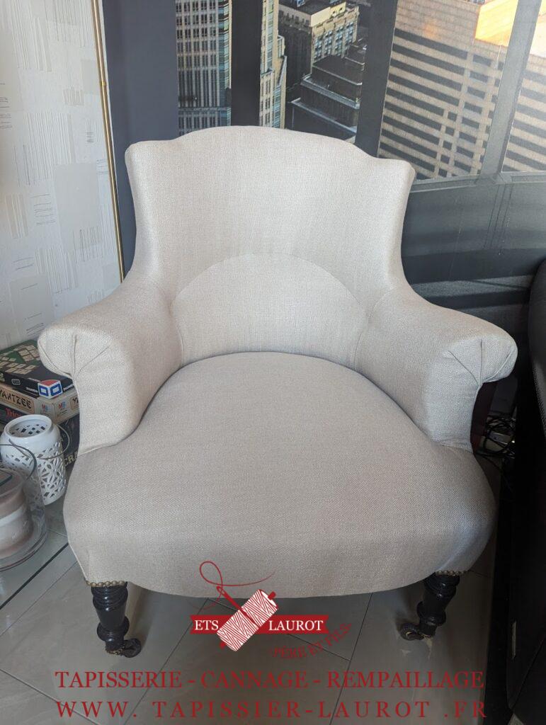 Restauration fauteuils Gisors