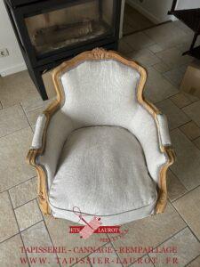 Restauration siege Bois Tissu dans lEure 27 1