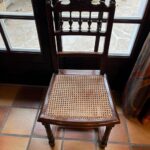 Réfection assise chaise cannage ville de La Frette-sur-Seine 95530 Val-d'Oise