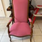 Fauteuil Voltaire 7 Réfection fauteuil voltaires finition clouté eragny 95610