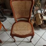 Réfection assise et dossier cannage 6 fils Pontoise 95300 val d’Oise