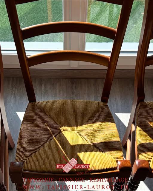 Rempaillage de chaises yvelines (78) 21 Rempaillage et recollage de chaise saint ouen l’aumône 95310 Val-d’Oise
