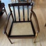 Réfection assise cannage fauteuil et recollage de l’ensemble de la structure bois maisons-Laffitte 78600 Yvelines