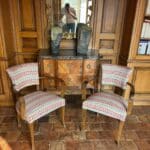 Réfection complète fauteuil style BRIDGE Réfection assise , changement tissus Tissus fournis par sangria-100 multicolore 78700 Conflans sainte honorable