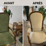 Réalisations 19 Fauteuil Louis-Philippe / Voltaire