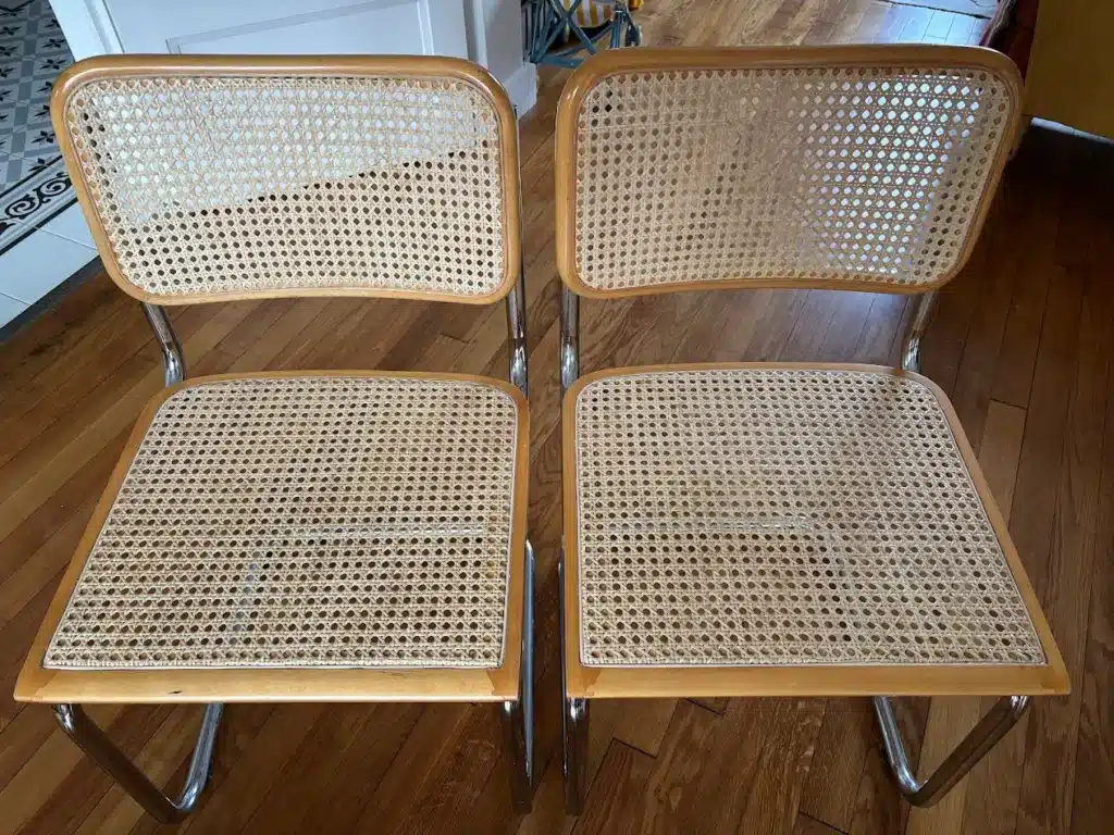 B32 Cesca de Marcel Breuer, Italie