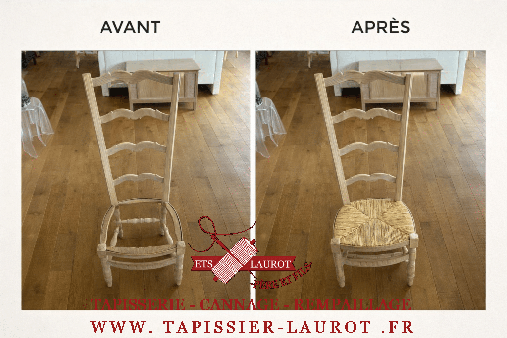 Rempaillage de chaises yvelines (78) 18 rempaillage traditionnel chaise artisan tapissier
