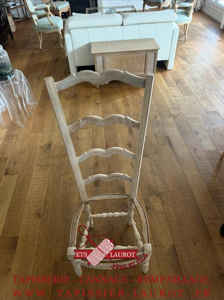 restauration chaise de nourrice en rempaillage à neuilly sur seine 92