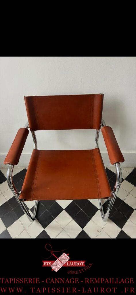 Réfection de fauteuil Mattéo Grassi Marcel Breuer à Maisons-Laffitte